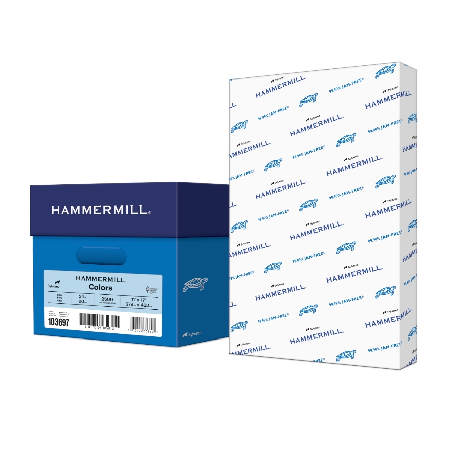 HAMMERMILL FORE MP 11 X 17 24# BLUE 24m 92 BRIGHT CTN/2500