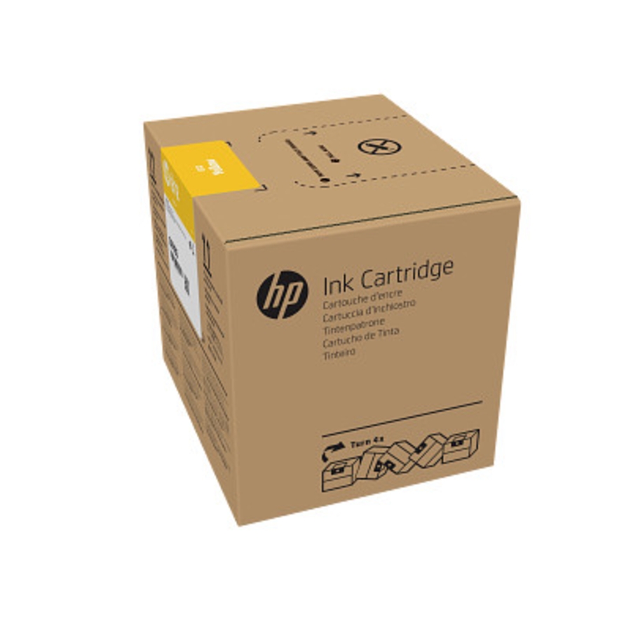 HP 872 INK CARTRIDGE 3 LITER YELLOW EACH