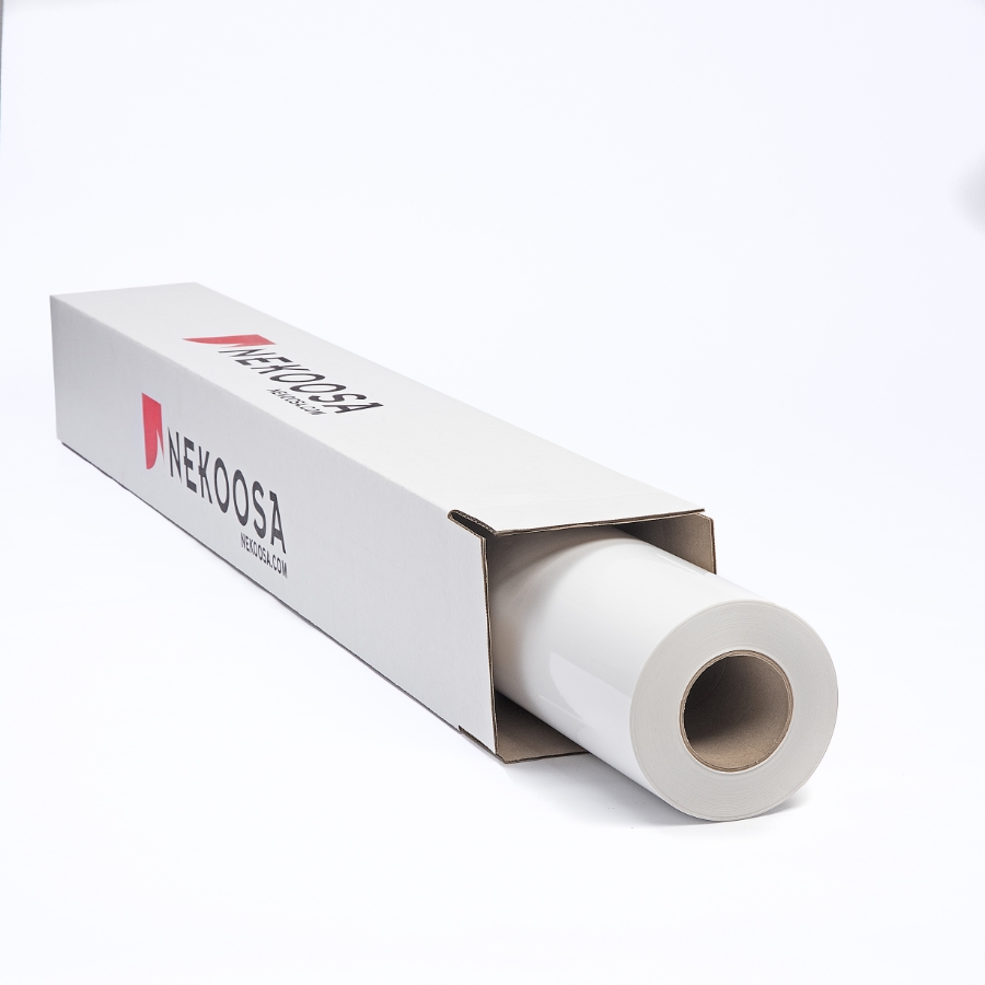 CLEAR STATIC CLING - GLOSS - MOJAVE HI-STAT SMPHSC 54" X 50YD GLOSS CLEAR 8MIL RL