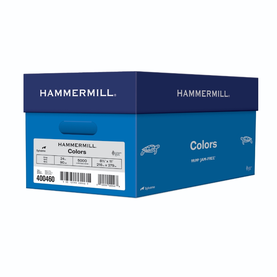 HAMMERMILL FORE MP 8 1/2 X 11 24# GRAY SMOOTH 12m 92 BRIGHT CTN/5000