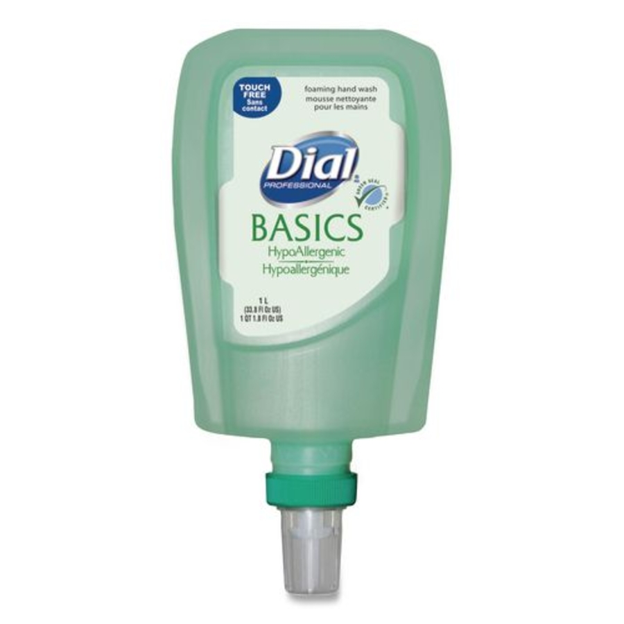 SOAP - FOAMING HAND WASH REFILL FOR DIAL FIT - TOUCH FREE - HYPOALLERGENIC - HONEYSUCKLE SCENT - 1L - CS/3