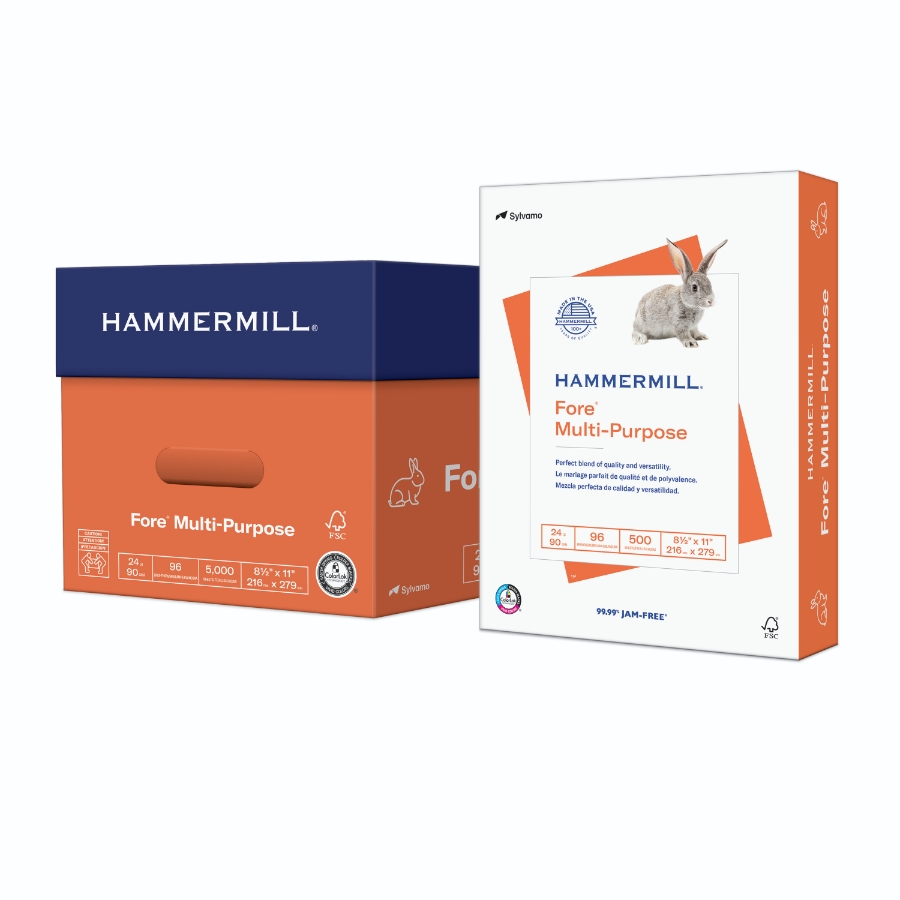 HAMMERMILL FORE MP 8 1/2 X 11 24# WHITE SMOOTH 12m CTN/5000