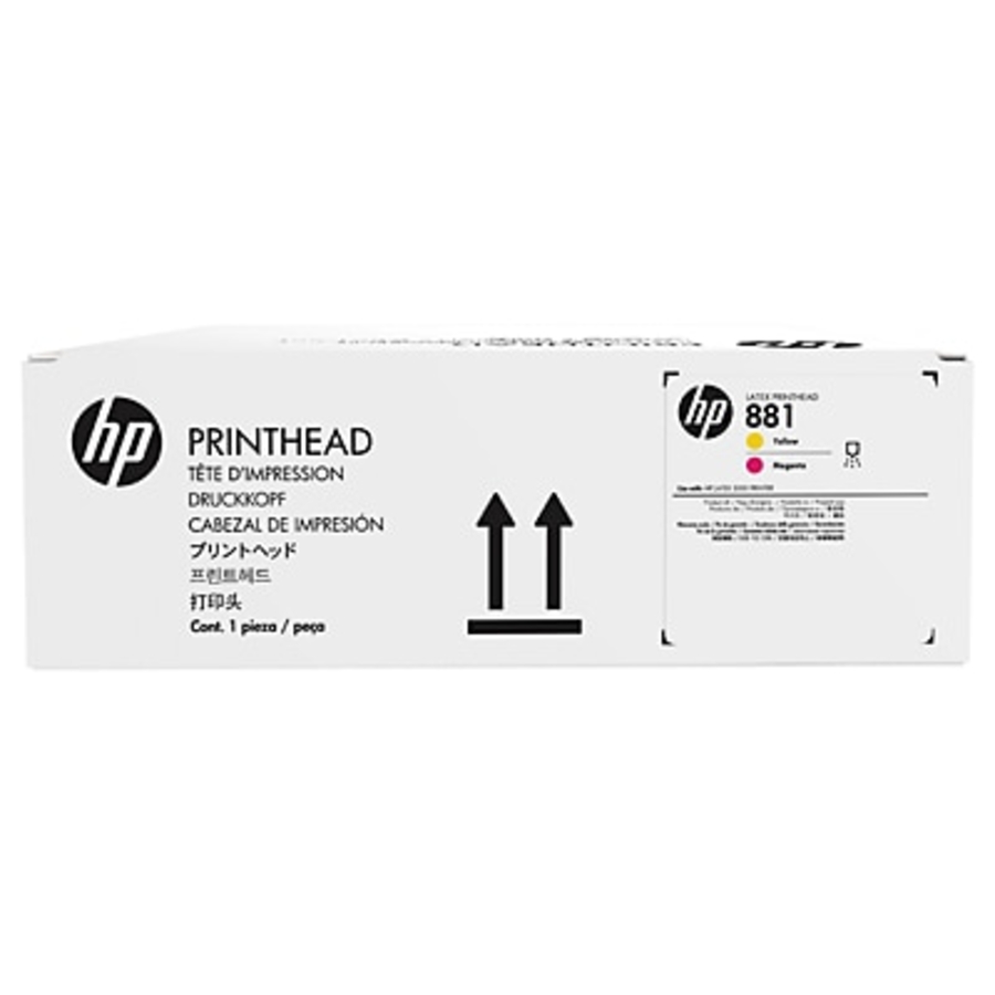 HP 881 PRINTHEAD YELLOW / MAGENTA EA CR327A