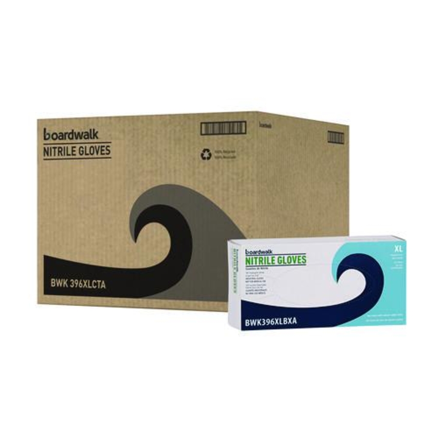 VINYL GLOVES - INDUSTRIAL X - LARGE CLEAR 3MIL CTN/10 BOXES