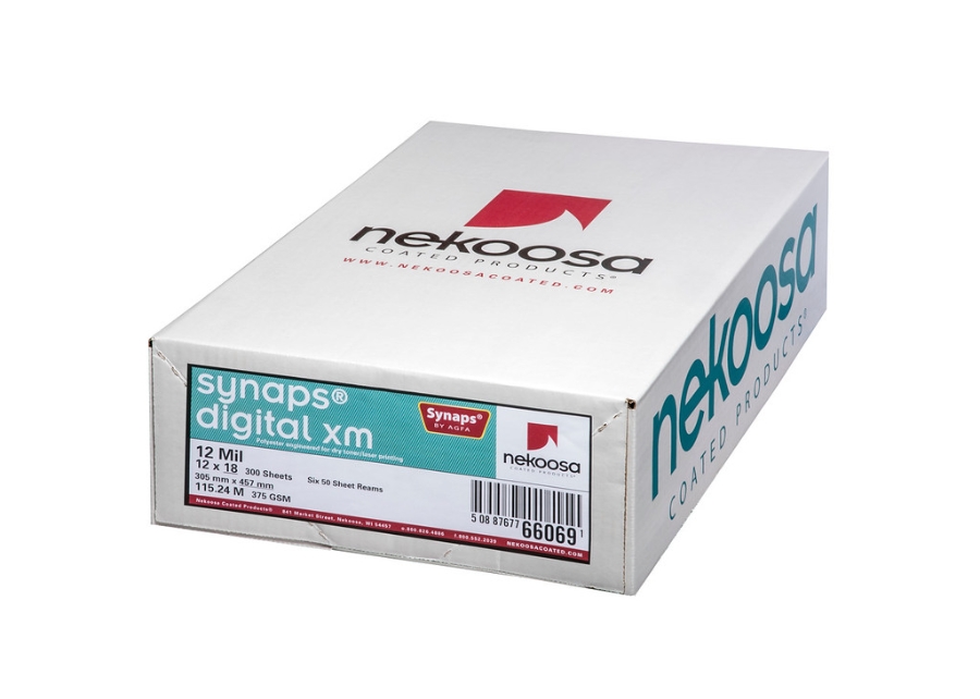 SYNAPS DIGITAL XM 12 X 18 12MIL WHITE PK/50