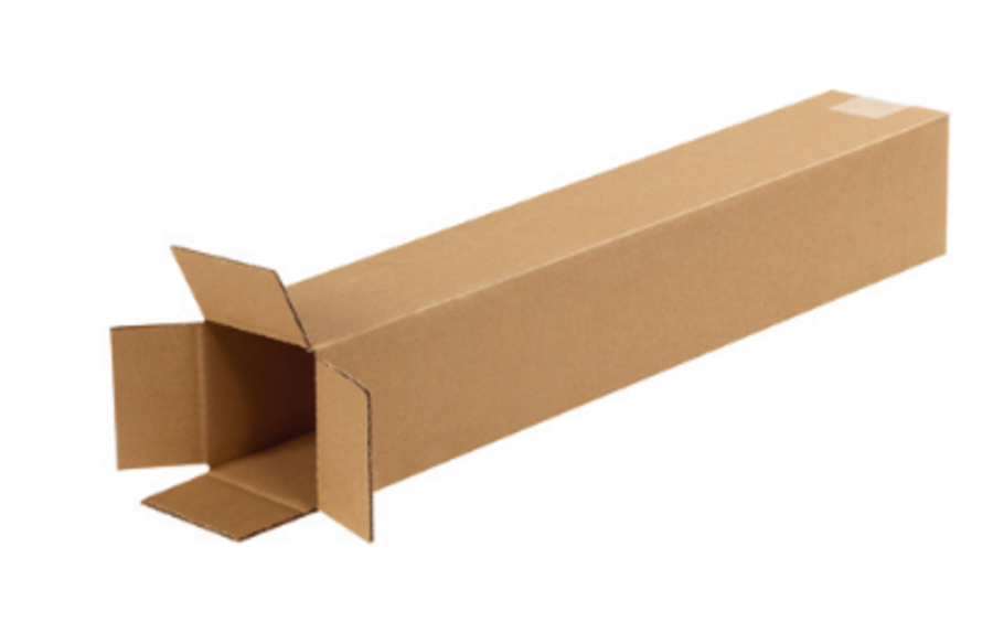 TALL CORRUGATED CARTON 4 X 4 X 6 32ECT KRAFT BDL/25 BL/1800