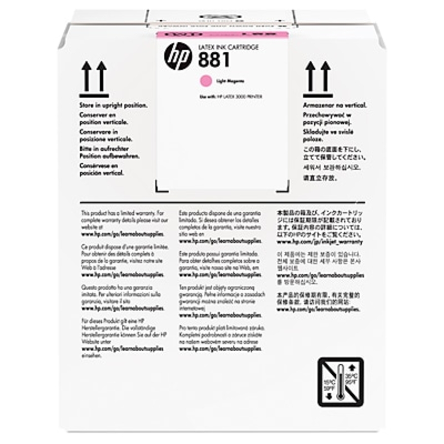 HP 881 INK CARTRIDGE 5 LITER LIGHT MAGENTA EACH