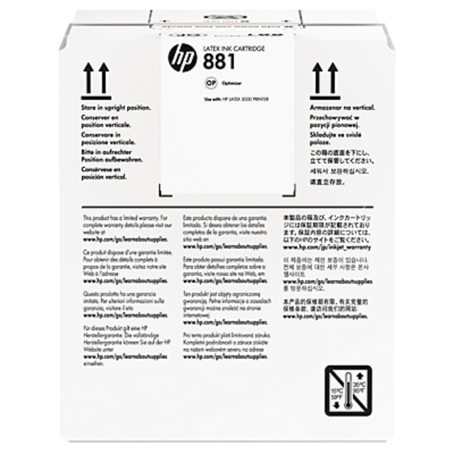 HP 881 INK OPTIMIZER CARTRIDGE 5 LITER EACH