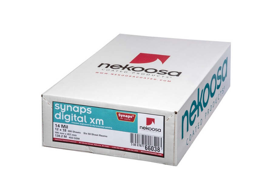 SYNAPS DIGITAL XM 50/300 12 X 18 14MIL WHITE PK/50