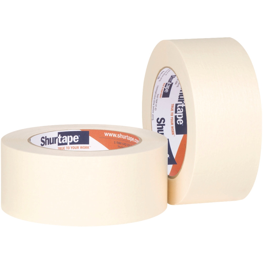 TAPE - MASKING - #105 GNL PURPOSE GRADE MEDIUM-HIGH ADHESION - 24MM X 55M 4.2MIL - NATURAL - CS/36