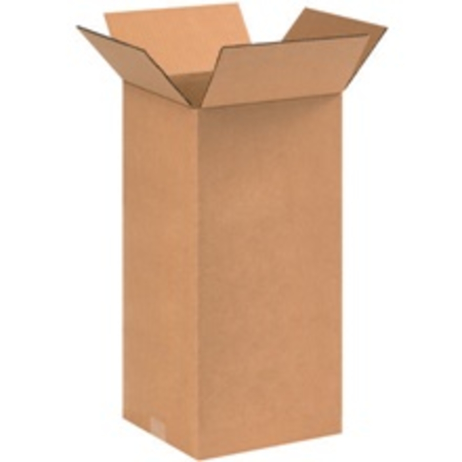 TALL CORRUGATED BOX 9 X 9 X 18 32ECT KRAFT BDL/25 BL/250