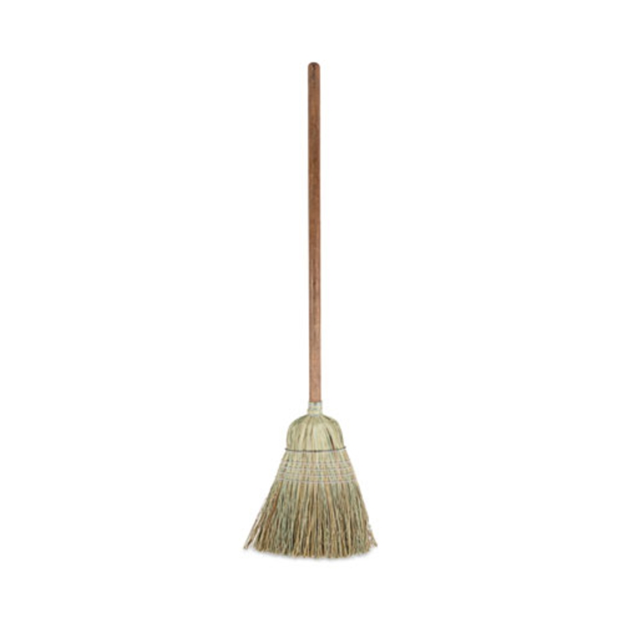 BROOM - WAREHOUSE - CORN/FIBER BLEND BRISTLES - 60" LENGTH - NATURAL CTN/6